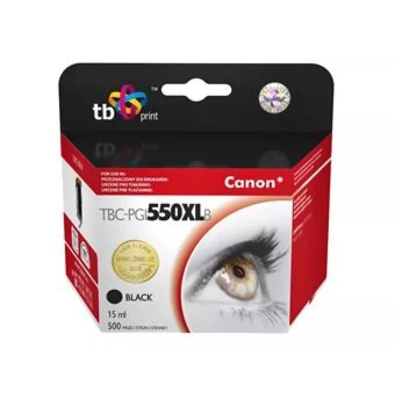Tintenpatrone TB Kompat. S Canon PGI-550XLBK Schwarz