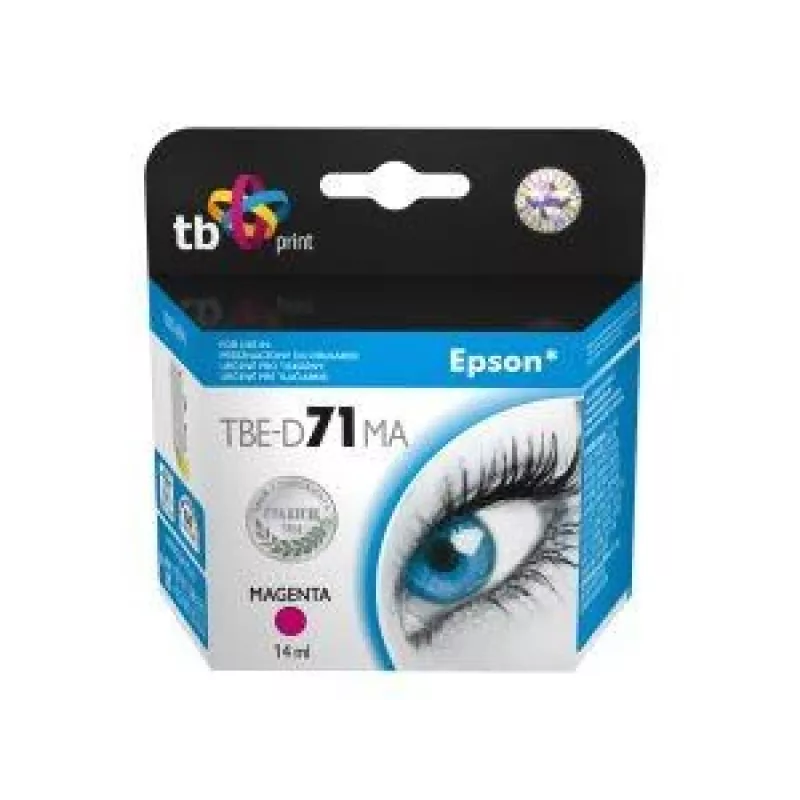 TB Tintenpatrone kompatibel mit Epson T0713 Magenta
