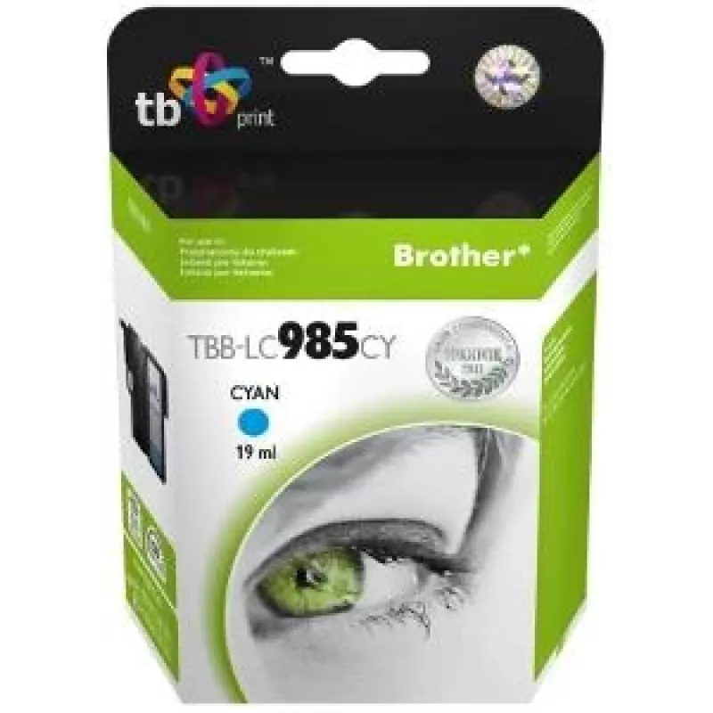 Tintenpatrone TB Kompatibel S Brother LC 985 CY 100% N
