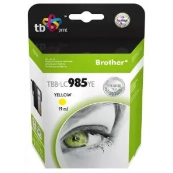 Tintenpatrone TB Kompat. S Brother LC 985 YE 100% N