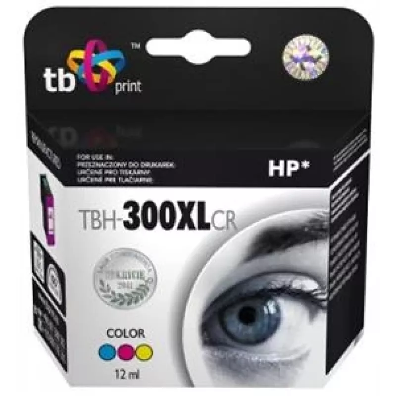 Tinte für HP DJ F2420 Farbe wiederaufbereitet TBH-300XLCR