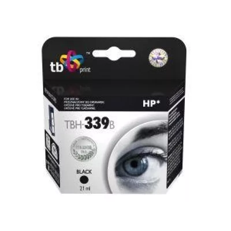 Ink TBH-339B (HP No. 339 - C8767EE) Schwarz wiederaufbereitet