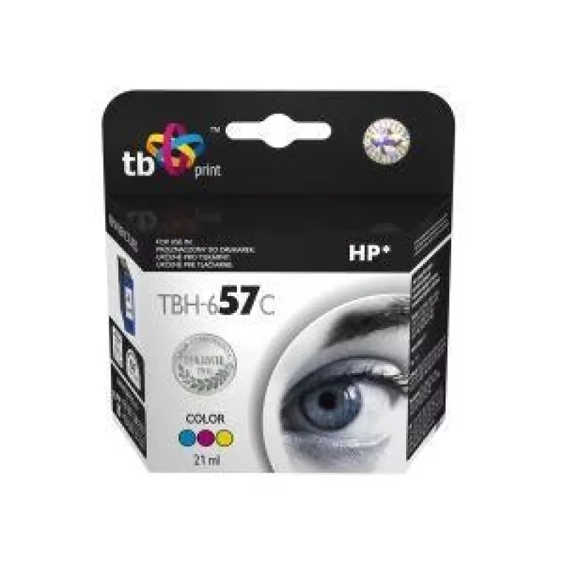Ink TBH-657C (HP No. 57 - C6657A) Color wiederaufbereitet