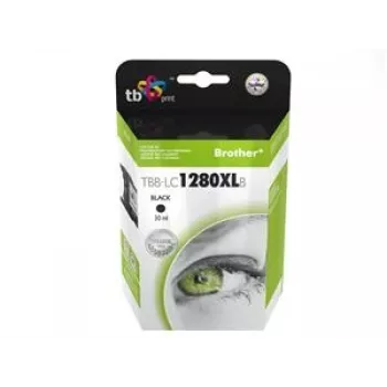 Tintenpatrone TB Kompatibel S Brother LC 1280XLBK 100%N