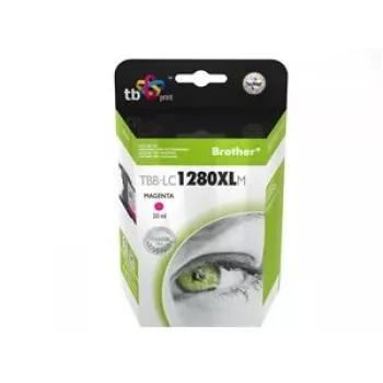 Tintenpatrone TB Kompatibel S Brother LC 1280XLM 100%N