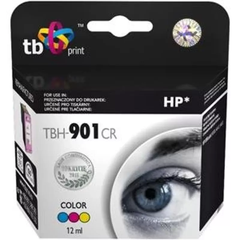 Ink HP OJ J4580 Farbe wiederaufbereitet TBH-901CR