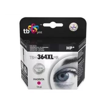 Tintenpatrone TB Kompat. S HP CB324EE (No.364), TBH-364XLMR, Magenta
