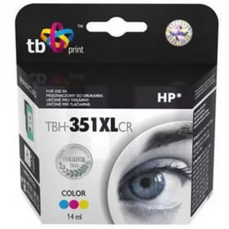 Ink. Cartridge TB kompatibel mit HP 351XL Color Ref.,CB338EE