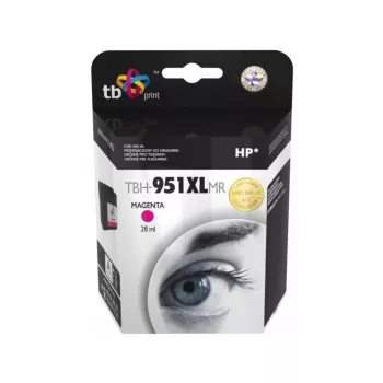 Tinte für HP OJ Pro 8100 Magenta wiederaufbereitet TBH-951XLMR