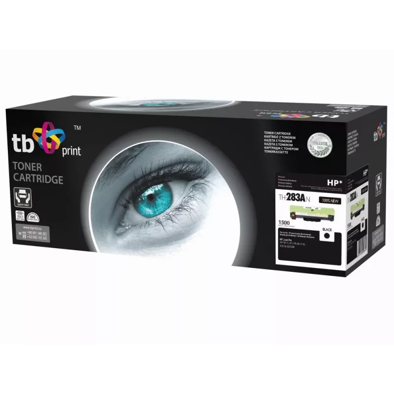 Toner TB kompatibel mit HP CF283A Schwarz (HP 125),1500, NEW