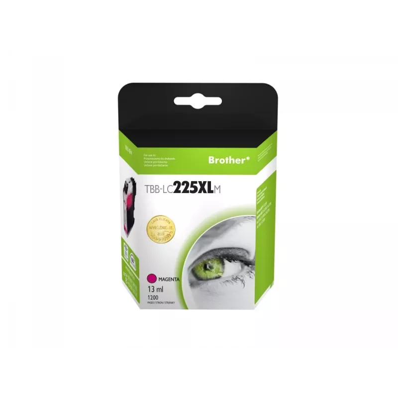 Ink. Kaz. TB kompatibel mit Brother LC225XL Magenta neu