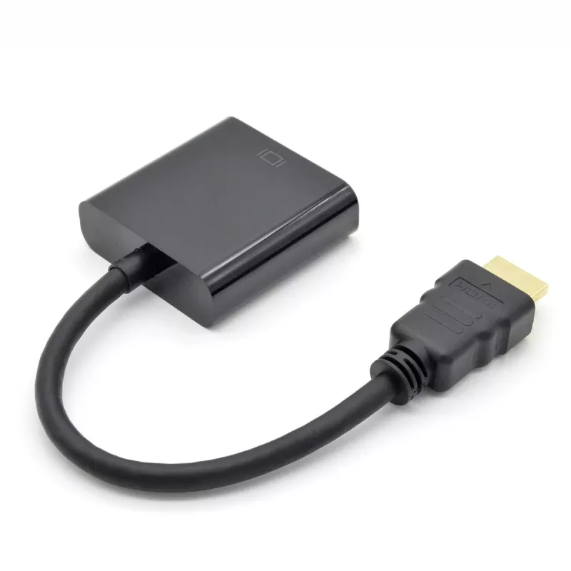 VGA-auf-HDMI-Adapterkabel TB AKTBXVAHMVGAF15 15 cm, VGA (Buchse) auf HDMI (Stecker)
