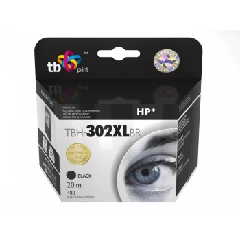 Tintenpatrone TB Print BH-302XLBR (Schwarz) kompatibel mit F6U68AE