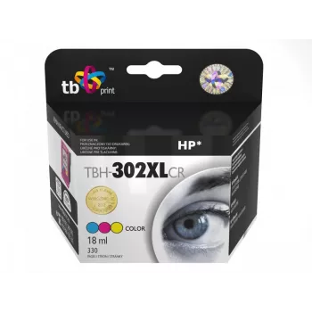 Tinte für HP DJ 1110/2130 TBH 302XLCR Farbe wiederaufbereitet