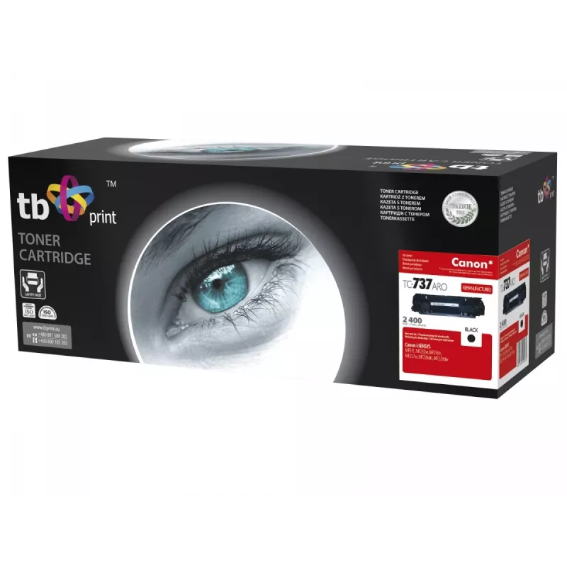 Toner für Canon MF211/ 216/229 TC-737ARO schwarz