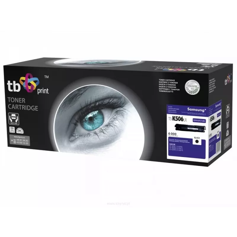 Toner TB kompatibel mit Samsung CLT-K506L, Schwarz, 6000, rem.
