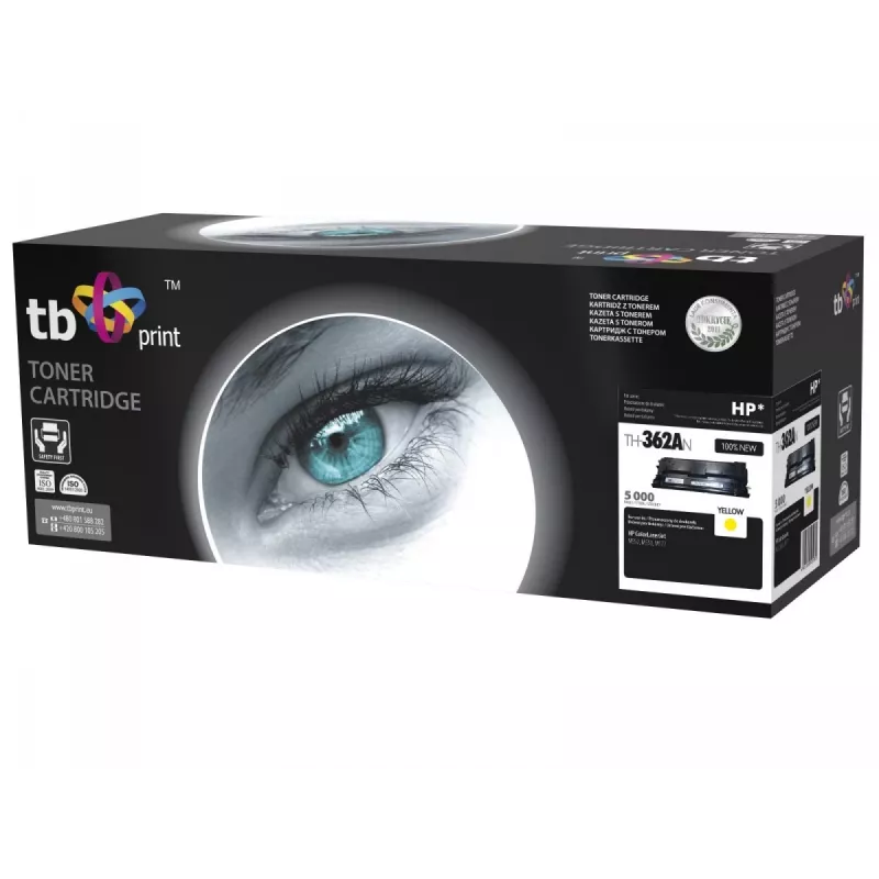 Toner for HP CLJ M552/M 553/M557 YE TH-362AN