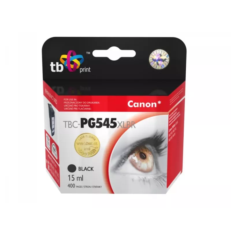 Tinte für Canon PIXMA iP2850/MG2950/2550/2450/MX495 TBC-PG545XLB Ref.