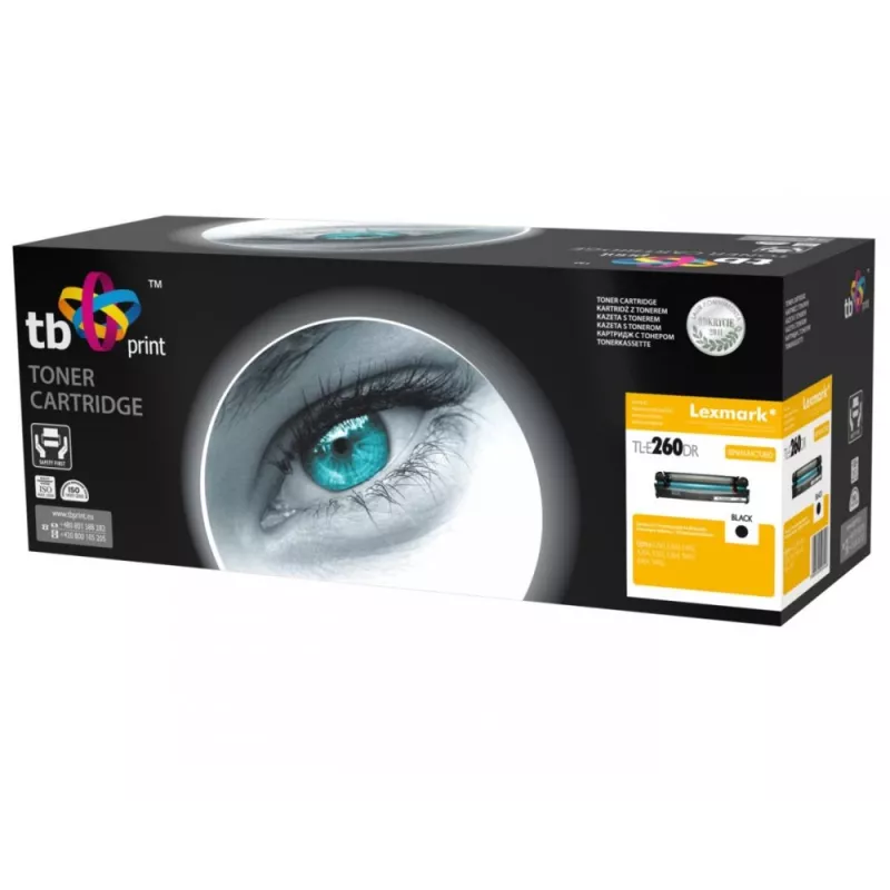 Toner Lexmark E260 Schwarz wiederaufbereitet 3000 Seiten
