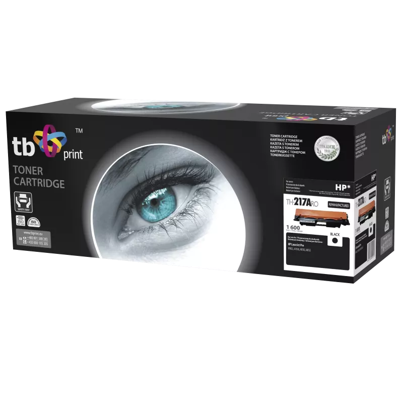 Toner TB kompatibel mit HP CF217A LJ 104,BK,wiederaufbereitet