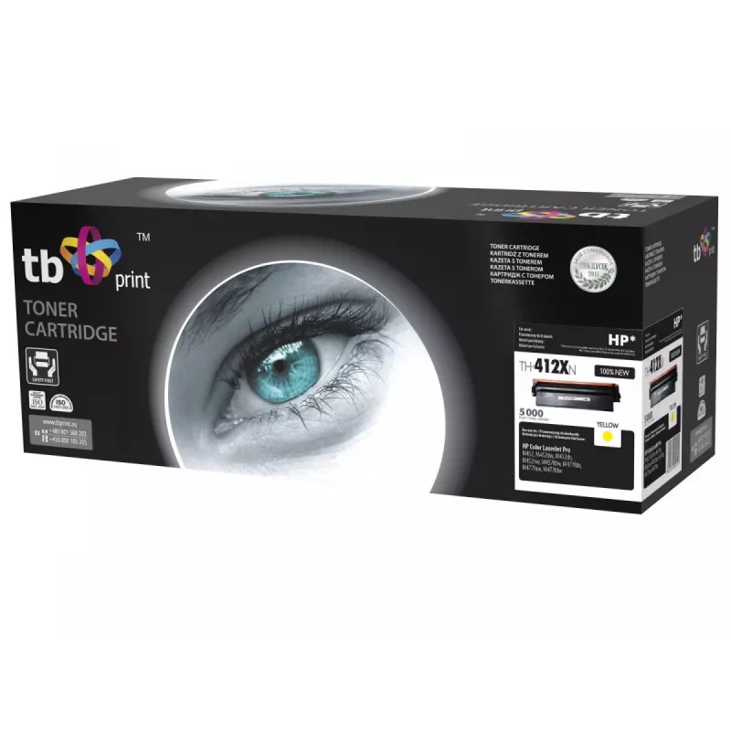 Toner TB Kompat. S HP CLJ M452/477, Gelb, Neu.