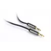 Gembird CCAP-444-1M Audiokabel 3,5mm Schwarz (CCAP-444-1M)