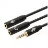 Adapter TB 3,5-mm-MiniKlinken-Splitter 1x 3,5-mm-Stecker auf 2x 3,5-mm-Buchse, Modell AKTBXAJ0P2J030B