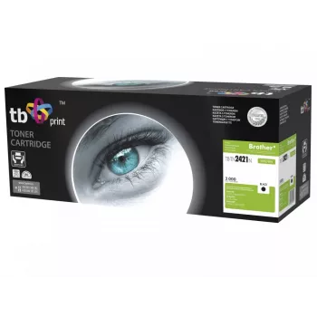 Toner für Brother TN2421 TB-TN2421N BK 100% neu