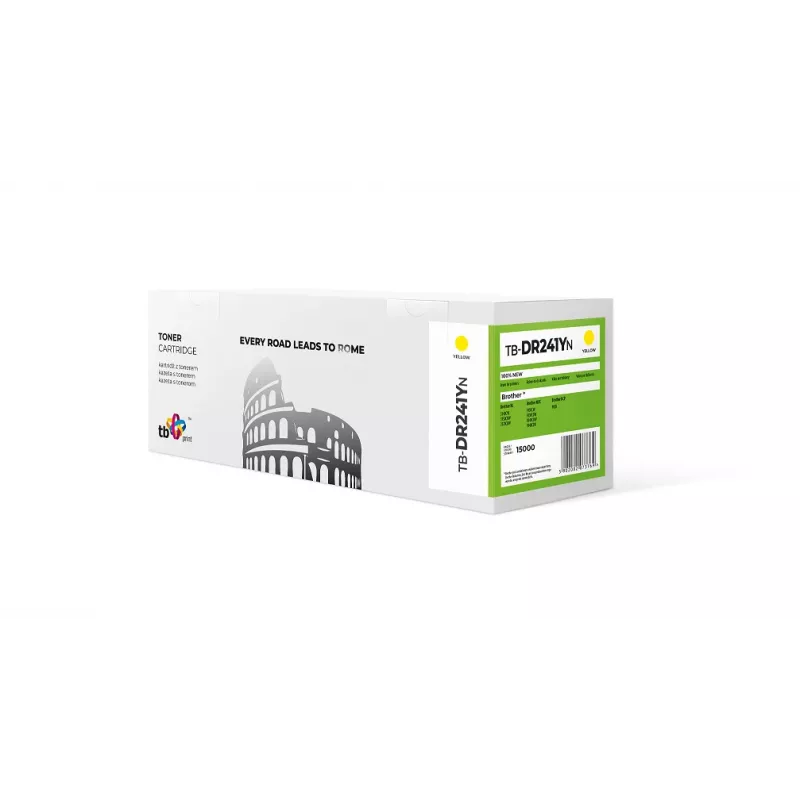 Trommeleinheit Brother DR241 TB-DR241YN 10000 Seiten Gelb
