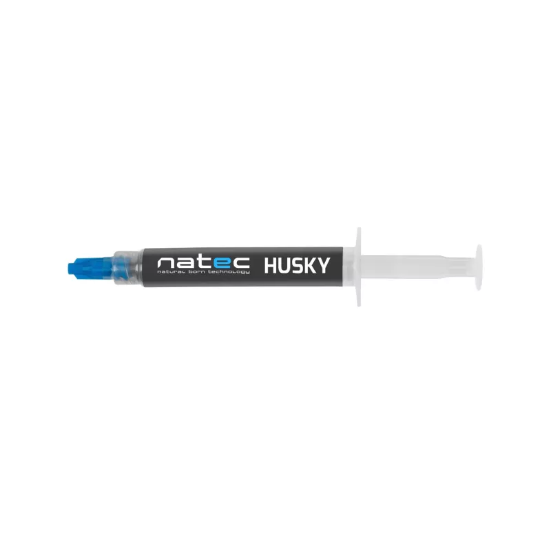 Wärmeleitpaste NATEC Husky NPT-1324, Wärmeleitfähigkeit 4,63 W/m·K, Volumen 2 ml, Dichte 2,5 g/cm³