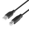 TB USB AM-BM Kabel 1.8 Schwarz (AKTBXKU1PABW18B)