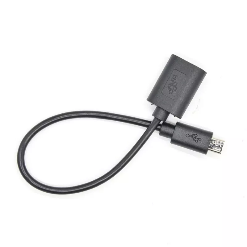 OTG-Kabel TB AKTBXKUWOTG015B 15 cm, schwarz, USB OTG-Verbindung