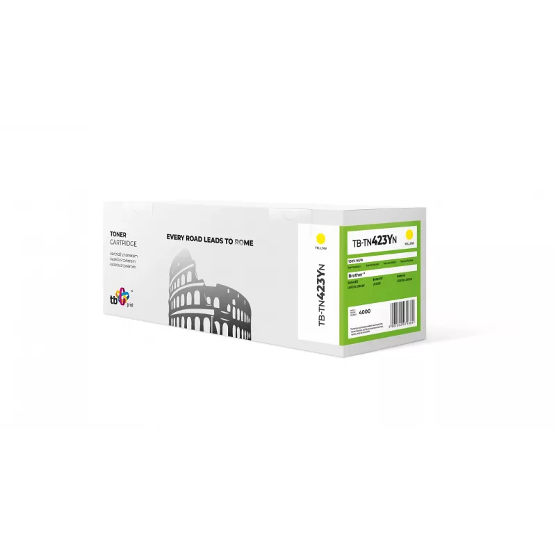Toner für Brother TN423 Y TB-TN 423YN Gelb 100% neu