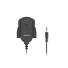 Ansteckmikrofon NATEC NMI-1352, kabelgebunden 3,5 mm, Empfindlichkeit -58 dB, 50–16000 Hz, 1,8 m Kabel, 20 g