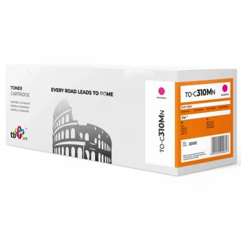 Toner für OKI C310 TO-C310MN Magenta 100% neu