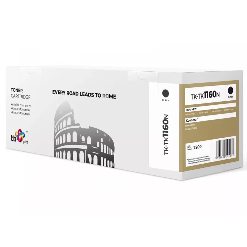 Toner für Kyocera TK-1160 schwarz TK-TK1160N 100% neu