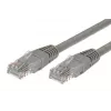 Patchkabel Cat.5e RJ45 UTP 1m grau