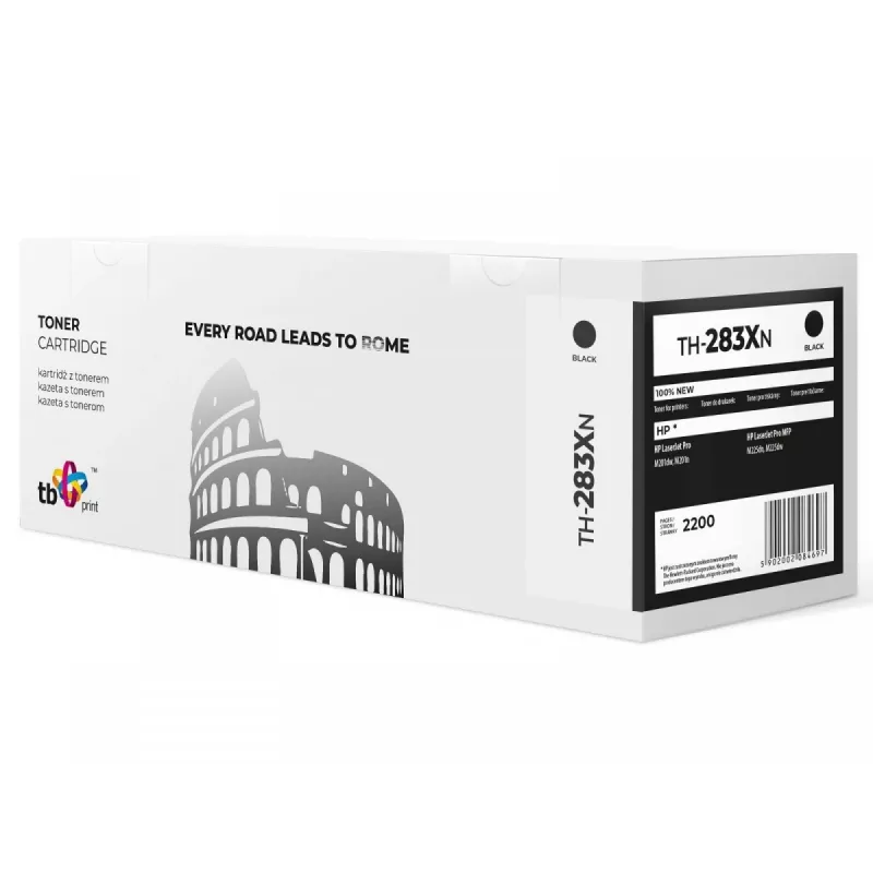 Toner do HP LJ Pro M201 TH-283XN Black 100% nowy
