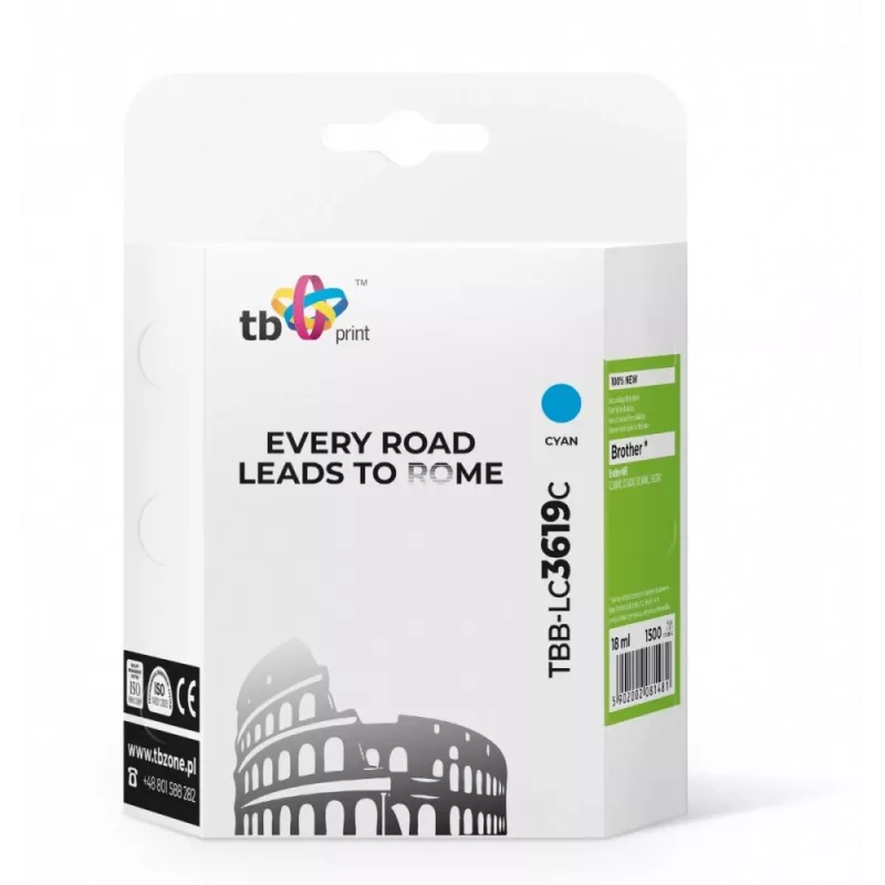 Tintenpatrone TB Kompat. S Brother MFC-J2330DW Cyan