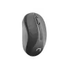 Kabellose optische Büromaus NATEC Toucan Office RF — beidhändig, 1600 DPI, 3 Tasten, Rad, grau/schwarz