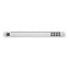 Verwalteter L2-Netzwerk-Switch UBIQUITI USW-Aggregation — 8 SFP+-Slots, 10G-Unterstützung, lüfterlos, 1U-Rack, silber