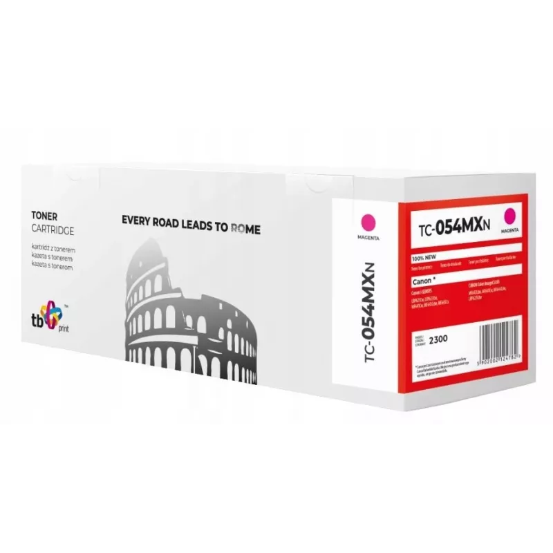 Toner für Canon LBP620C 054H TC-054MXN Magenta 100%