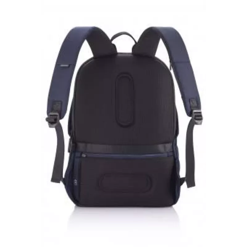Freizeitrucksack XDDESIGN Bobby Soft mit 15,6 Zoll Laptopfach, 16 l, marineblau, PET