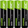 Wiederaufladbare Batterie Grün Cell GR04 AAA NiMH 1,2 V 800 mAh 4 Stück