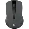 Kabellose optische Maus DEFENDER MM-935 RF, beidhändig, 1600 DPI, grau, USB-Empfänger, AAA-Batterien