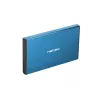 Externes HDD/SSD-Gehäuse NATEC Rhino GO 2,5 Zoll — USB 3.0, SATA III, bis zu 4 TB, 9,5 mm, Aluminium, blau