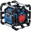 Bosch GPB 18V-5 C Professional Tragbares Digitalradio Aluminium, Schwarz, Blau