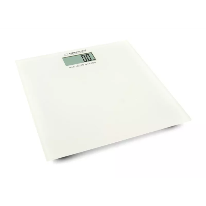 Esperanza EBS002W Personenwaage Elektronische Personenwaage Rechteckig Weiß