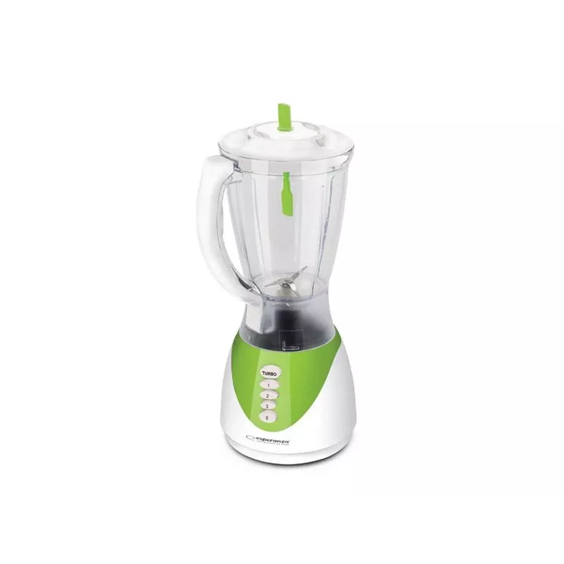 Tischmixer ESPERANZA EKM023G Piña Colada Grün, 350 W, 1,5-Liter-Krug, 3 Programme, Edelstahlklingen