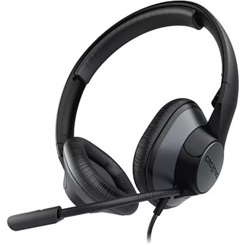 Creative 51EF0960AA000 HS-720 V2 On-Ear Headset Schwarz Silber